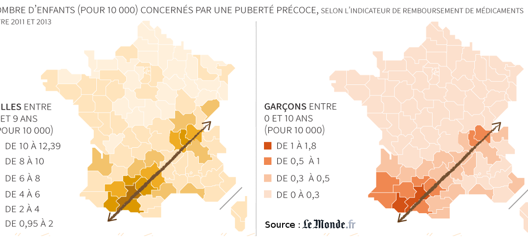 Puberté précoce : les régions de Toulouse et de Lyon sont-elles vraiment plus touchées ?